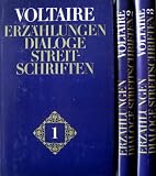Erzählungen, Dialoge, Streitschriften. Drei Bände - Voltaire