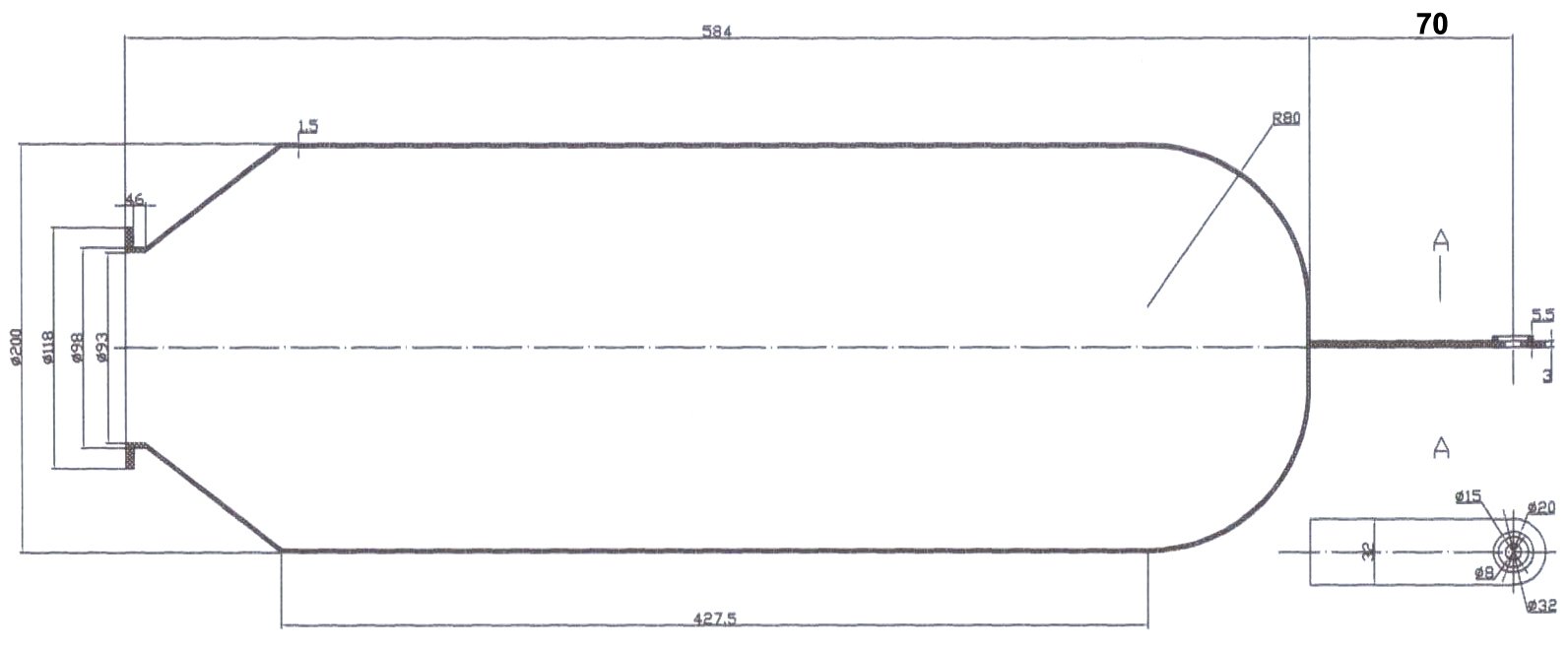 Elbi Serbatoi Polmoni Zincati Senza Membrana Serie ACZ - Versione Con - Foto 8