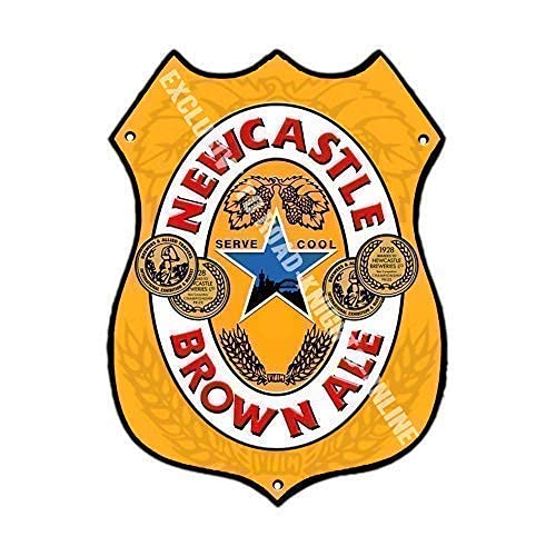 Buy Newcastle Brown Ale. Newky. Advertising Bar Old Pub Drink Pump