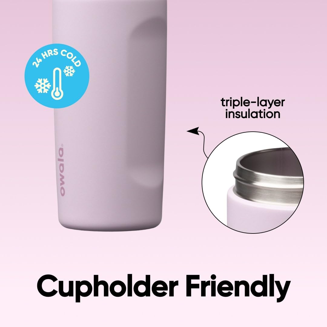 Owala FreeSip Water Bottle - 16oz Lilac -4 Owala FreeSip Water Bottle - 16oz Lilac -4
