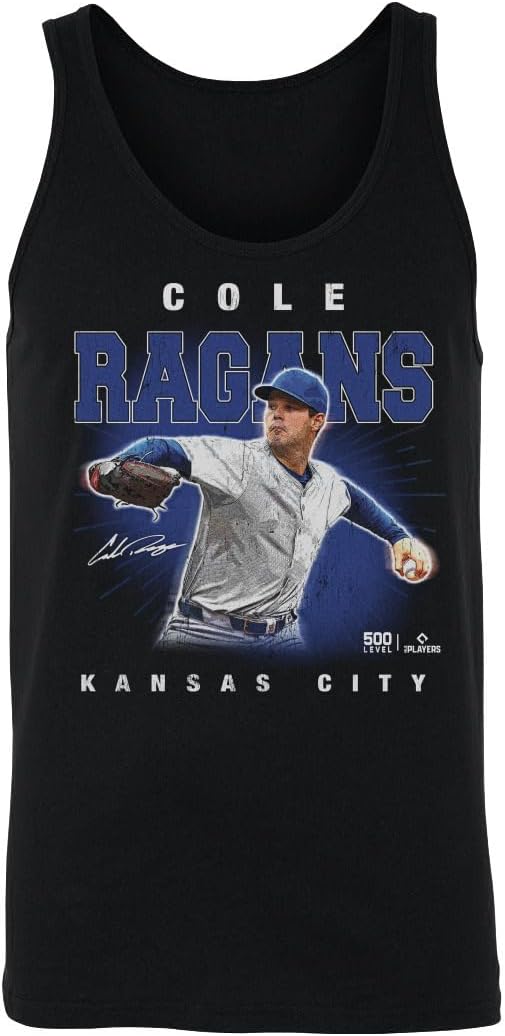 500 LEVEL Cole Ragans Kansas City Player Name Men's Tank Top