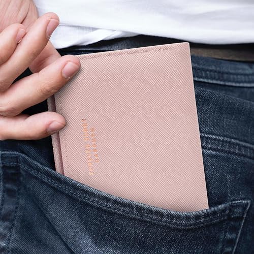 Image of KOTORA Womens Small Wallet Girls Tiny Slim Wallets Pretty Mini Card Holder Thin Short Zip Coin Purse with Love Pendant and Tassels (Pink)
