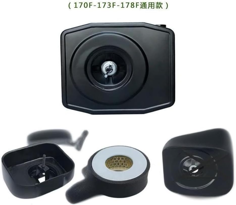 AIR CLEANER ASSY Fit For 170F 178F 186FA 188F 3KW 5KW DIESEL FILTER HOUSING ELEMENT ASSEMBLY GENERATOR TILLER(170F 173F 178)