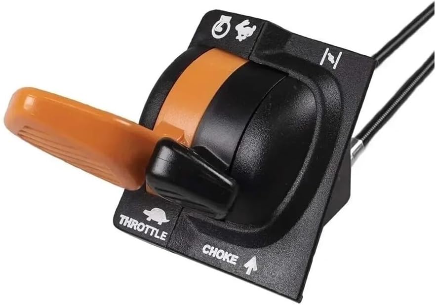 Compatible with AM136026 X500 X520 X540 THROTTLE CHOKE CONTROL CABLE LEVER part