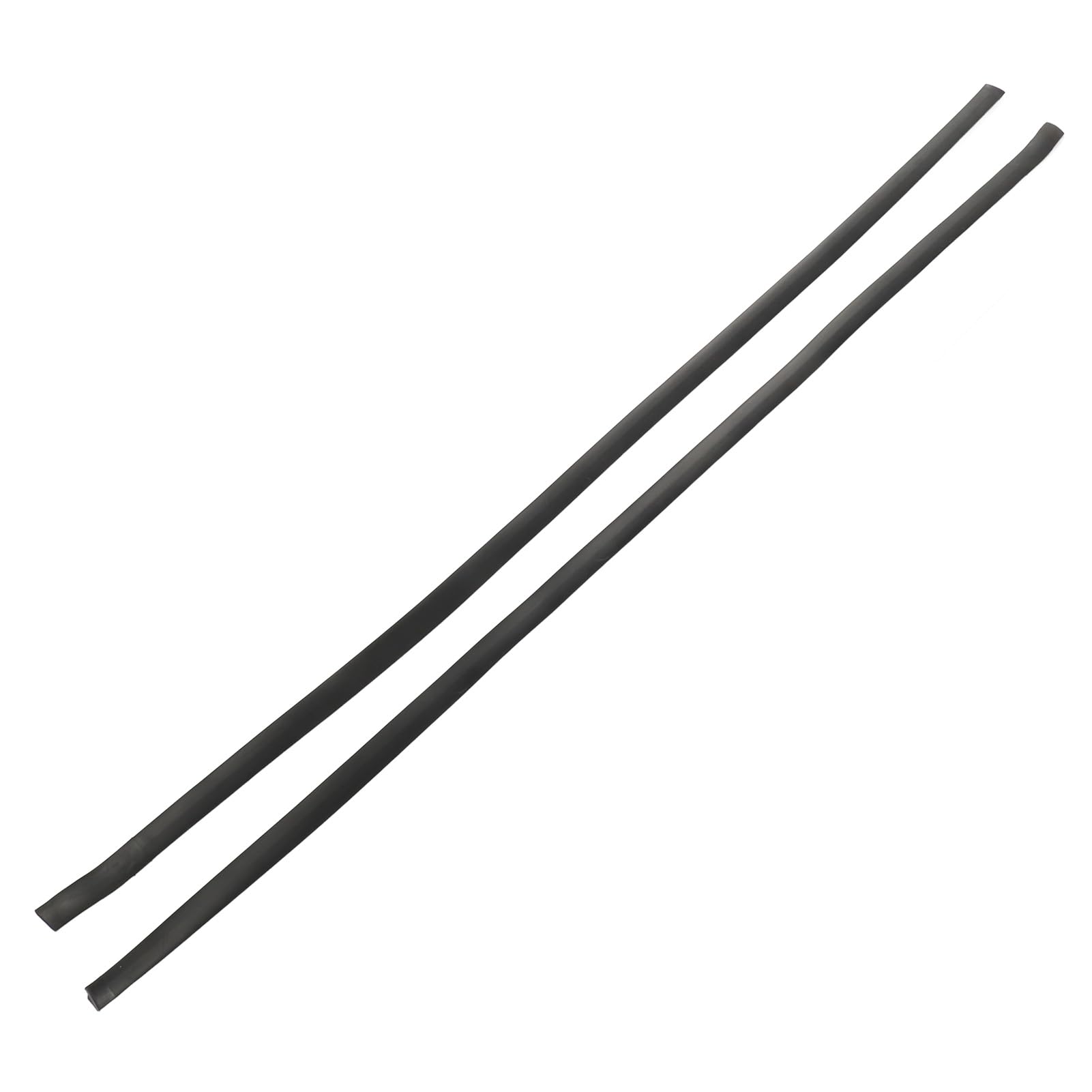 Moulure d'égouttement de Toit, moulure d'égouttement de Toit, 1 Paire de moulures de Coupe-Froid de Toit 75551 0k011 Kit de Joint de Garniture de Bord en Caoutchouc Gauche Droit
