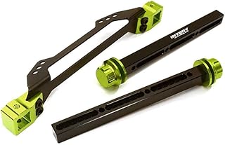 Integy RC Model C27981GREEN Extended Front Body Mount & Post Set for Traxxas 1/10 Slash 2WD