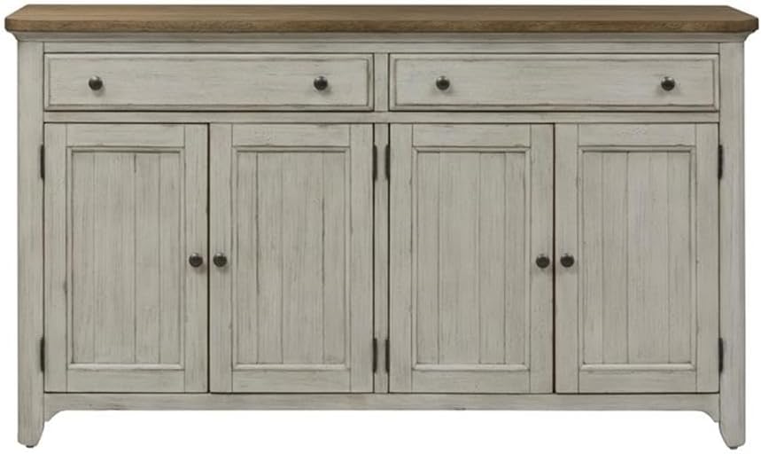 Liberty Furniture Industries Farmhouse Reimagined Server, White