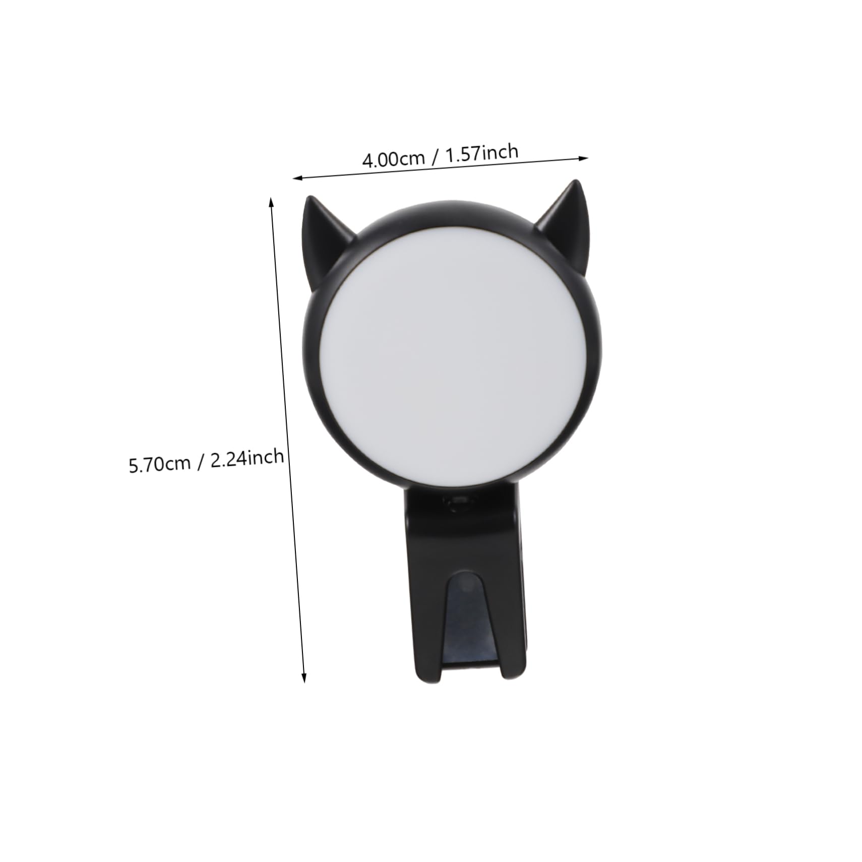 Homoyoyo Creative Phone Fill Light Mini Tender Skin Light for Selfie Practical Beauty Lamp Clip
