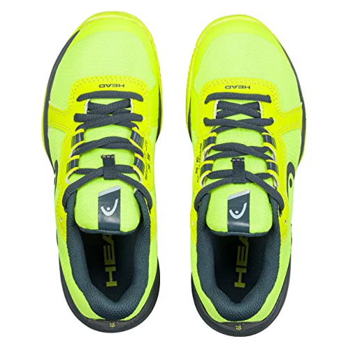 HEAD Junior Sprint 3.5 Tennis Shoes (US, Yellow/Green, Numeric_3)4