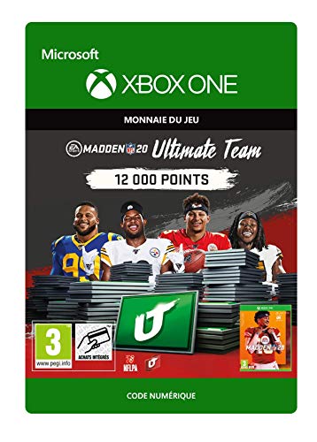 12 000 Points Madden NFL 20 Xbox One - Code de téléchargement de points MUT