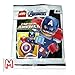 LEGO Marvel Avengers Super Heroes Minifigure - Captain America (with Shield and Helmet) Limited Edition