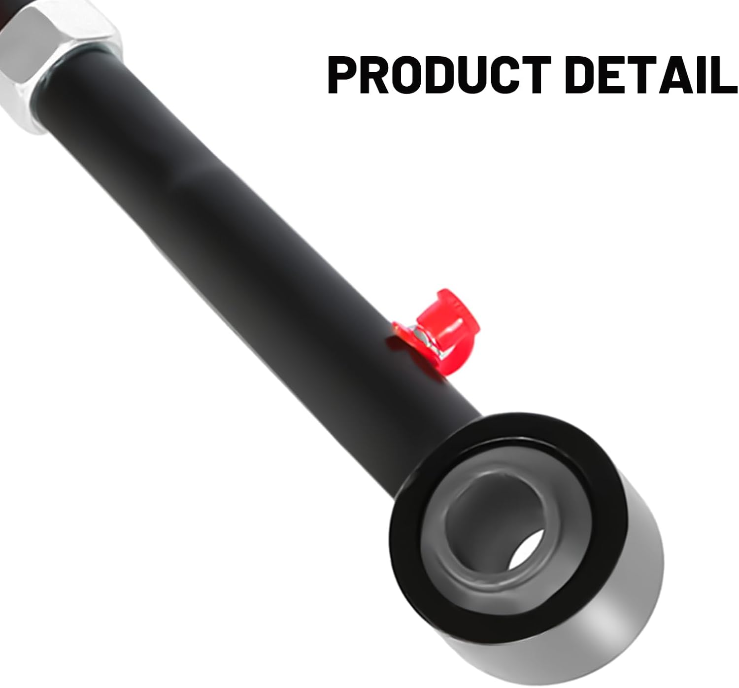 Adjustable Front Swaybar Quicker Disconnect System with 2.5" - 6" Lift for 2007-2018 Jeep Wrangler JK JKU Replace Quicker Disconnect Sway Bar links Black