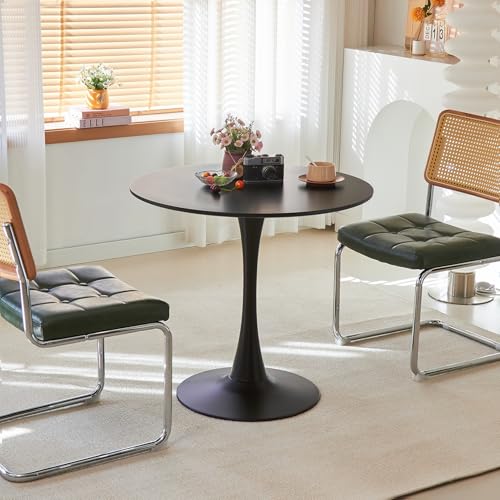 Hansweld Round Dining Table, 31.5' Circle Tulip Table...