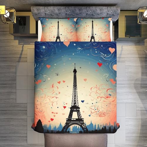 Housse de couette 3 pièces zippée pour en finir avec la couette qui glisse - 8