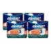 Always Ultra Thin Unscented Pads with Wings, Overnight, 14 Count (Pack of 4)
