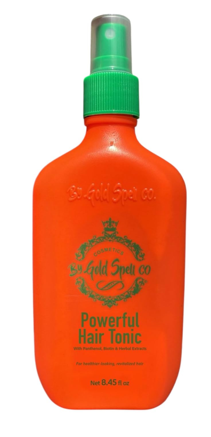 Tonico Poderoso by Gold Spell - Powerful Hair Tonic - 250ml (8.45 oz) | Hair Strengthening & Anti-Hair Loss Treatment