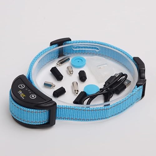 Miniatura 6 de PetJoy Collar de ladrido para perros, collar antiladridos con pitido y choque, collar antiladridos automático, collar antiladridos para perros