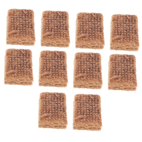 Happyyami 10piezas para Barbacoa Bloques Iniciadores De Fuego Cubos para Chimeneas Parrillas Fogatas Exterior Interior