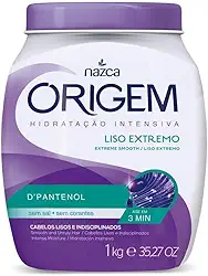 Nazca Cosméticos Origem Creme De Hidratação Condicionante Liso Extremo Vegano 1Kg