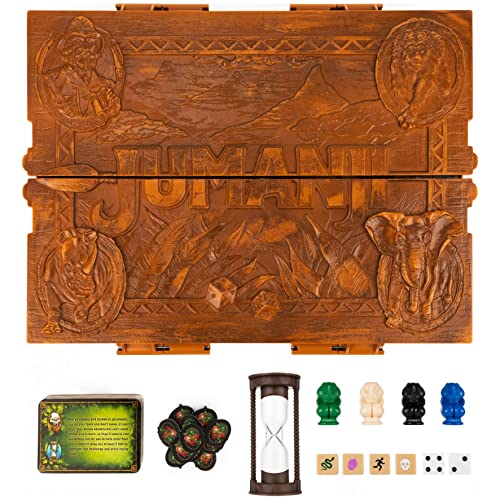 Spin Master Games 6061778 Jumanji Deluxe Game, Immersive Electronic Version Of The Classic Adventure Movie Board Game thumb #2