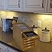 Collector's Knife Display Case Tool Storage Holder Cabinet Drawers Pocket Watch Collection Showcase Walnut Finish