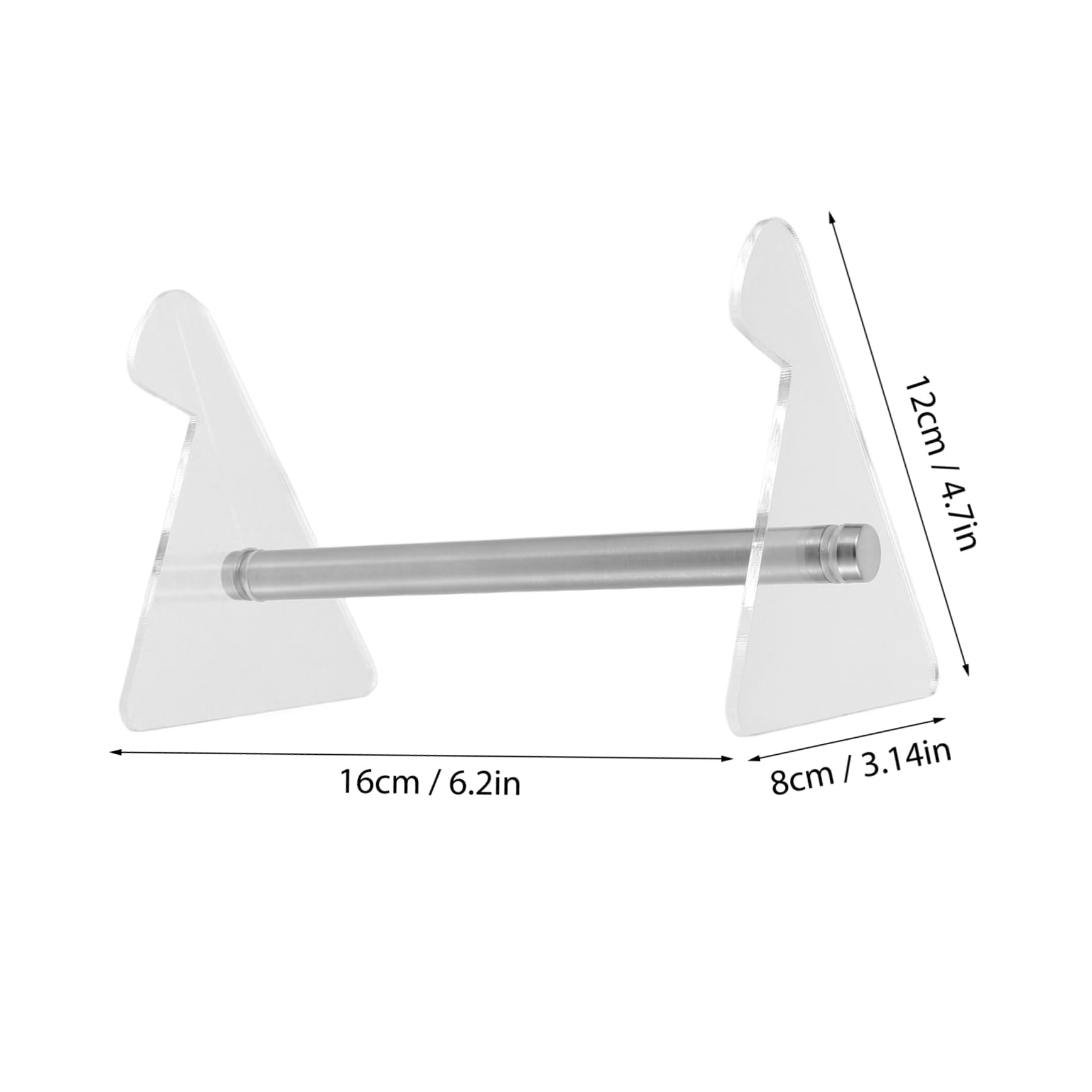 PRETYZOOM Keyboard Riser Stand Acrylic Computer Keyboard Holder Desk Stand Ergonomic Display for Gaming