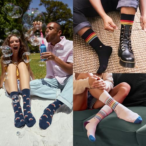 Image of Conscious Step Women's Fair Trade Organic Cotton Crew Socks | 3 Pack | Every Pair Helps Support our Humanitarian Partners