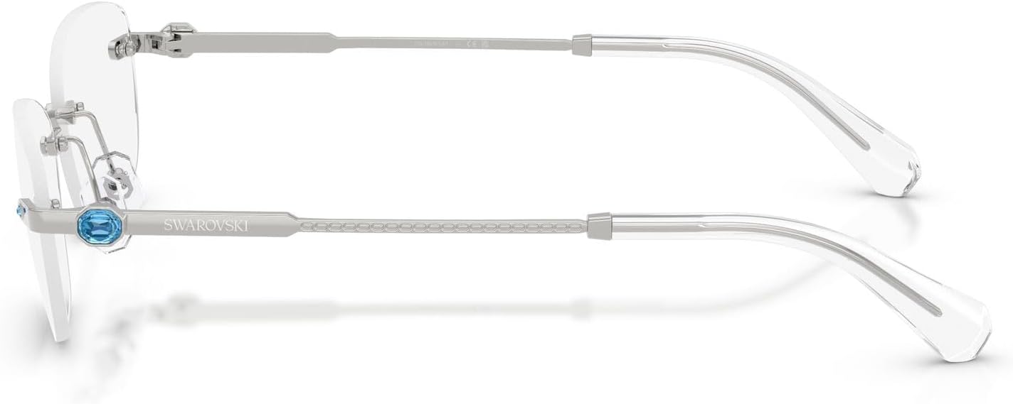Swarovski womens Sk1037 Oval Prescription Eyewear Frames