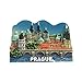 3D Praga ceco frigorifero magnete resina viaggio souvenir fatti a mano casa e cucina decorazione Praga frigorifero magnete collezione regalo