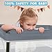 TOREVSIOR Foldable Baby Playpen with Mat, 50