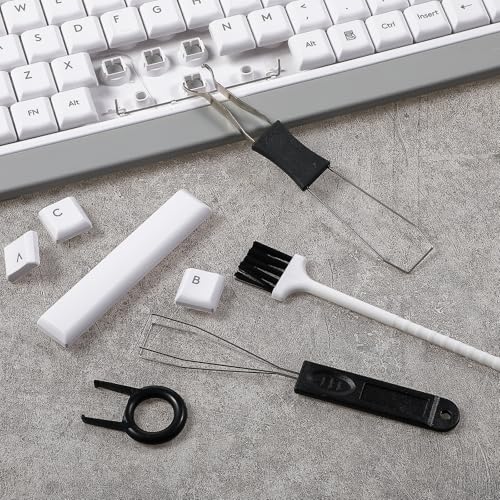 4 Stück Keycap Puller und Switch Puller Set - Universelles Entfernungswerkzeug für Mechanische Tastaturen
