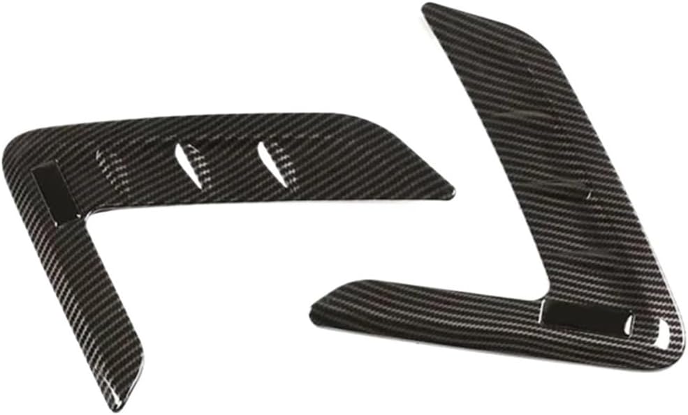 Compatible with BMW 3 Series G20 2020 2021 Car Exterior Side Wing Air Flow Fender Grill Outlet Intake Vent Protective Trim(Carbon Fiber)