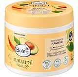 Balea natural Beauty Repairing Hair Mask, 300 ml, 11 Fl Oz (Pack of 1), Gold