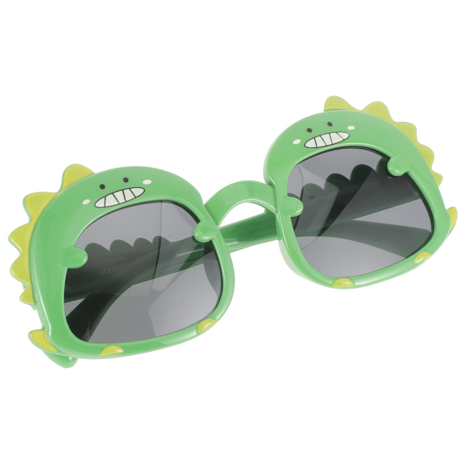 Gafas de sol dinosaurio hechas de silicona flexible y ligera para niñas activas
