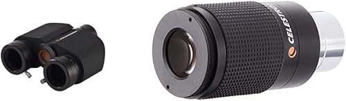 Celestron Visor binocular estéreo para telescopios y Celestron - Ocular de zoom para telescopio - Zoom versátil de 0.315 in a 0.945 in