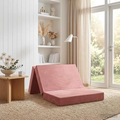 Sofá cama rectangular de 100 x 67 x 45 cm para alojar visitas cómodamente en espacios pequeños 3