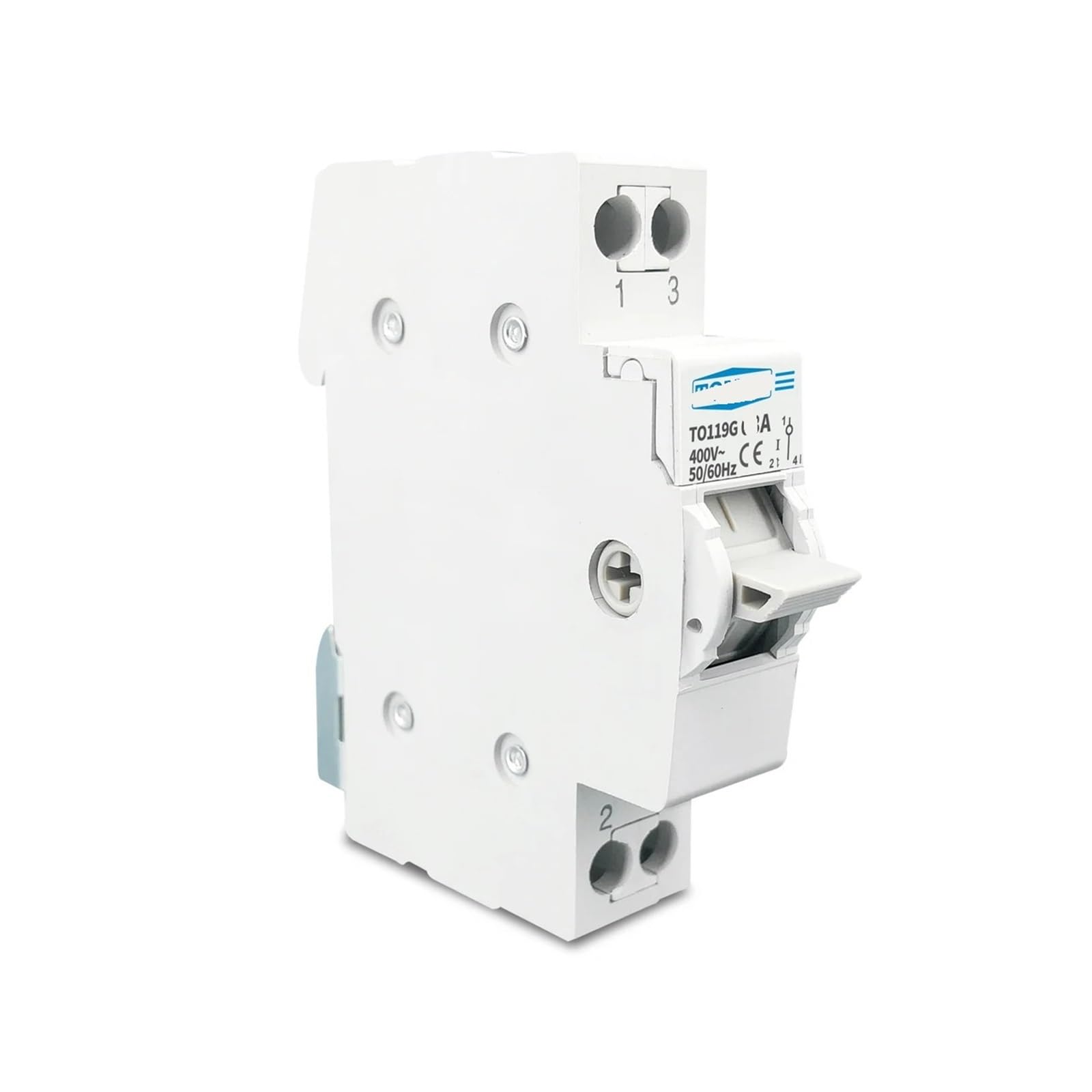 Gvbaepieo 40A 1P 2P 3P 4P 63A Mts Dual Power Manual Transfer Isolation Switch Interlocking Circuit Breaker(,1P)
