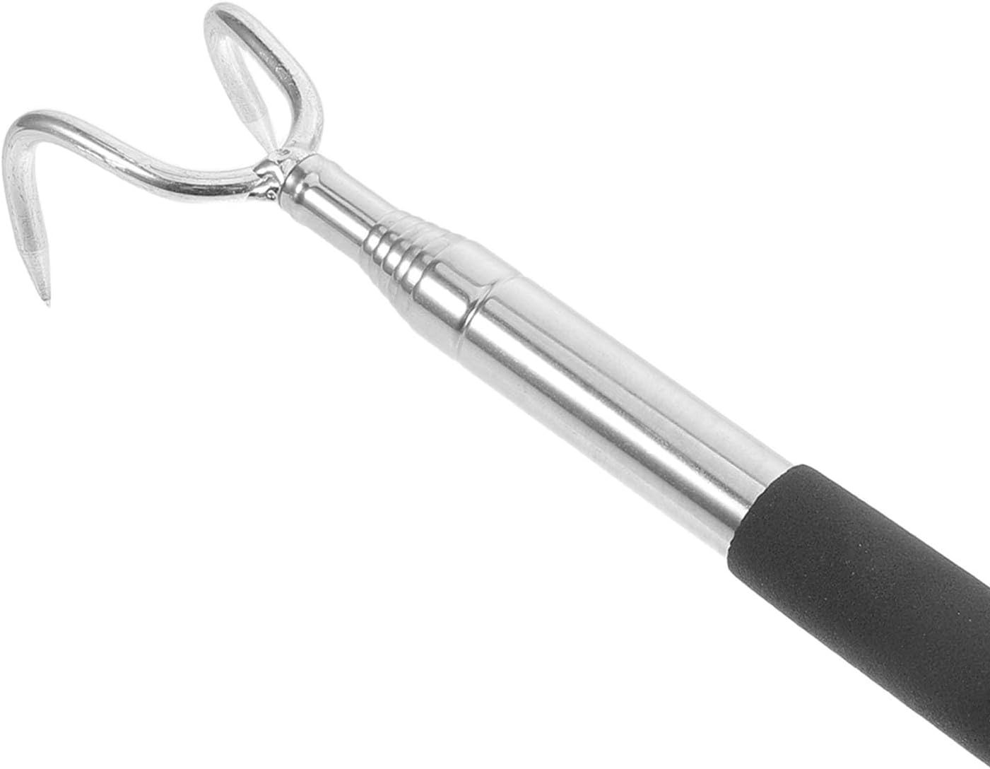 YARNOW Extendable Poker for Fire Pit, 9.8-39‘’ 2-Prong Fire Poker