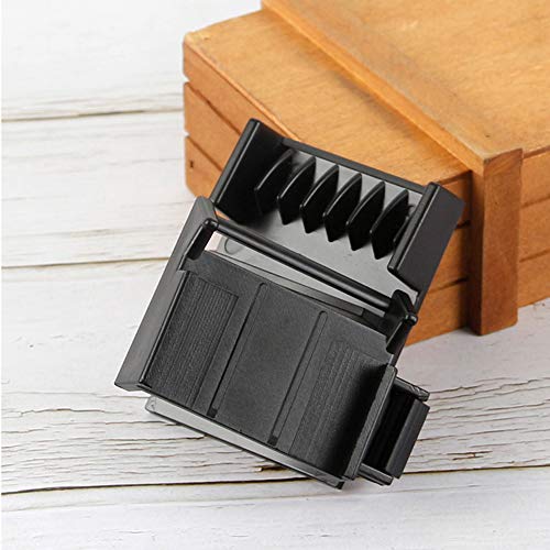 LUCKDANO Guía de Peine para Cortapelos - Accesorios de Clamp/Holder ABS Resistentes para Eliminación de Puntas Abiertas - Protectores Profesionales para Cortapelos para Uso en Salón