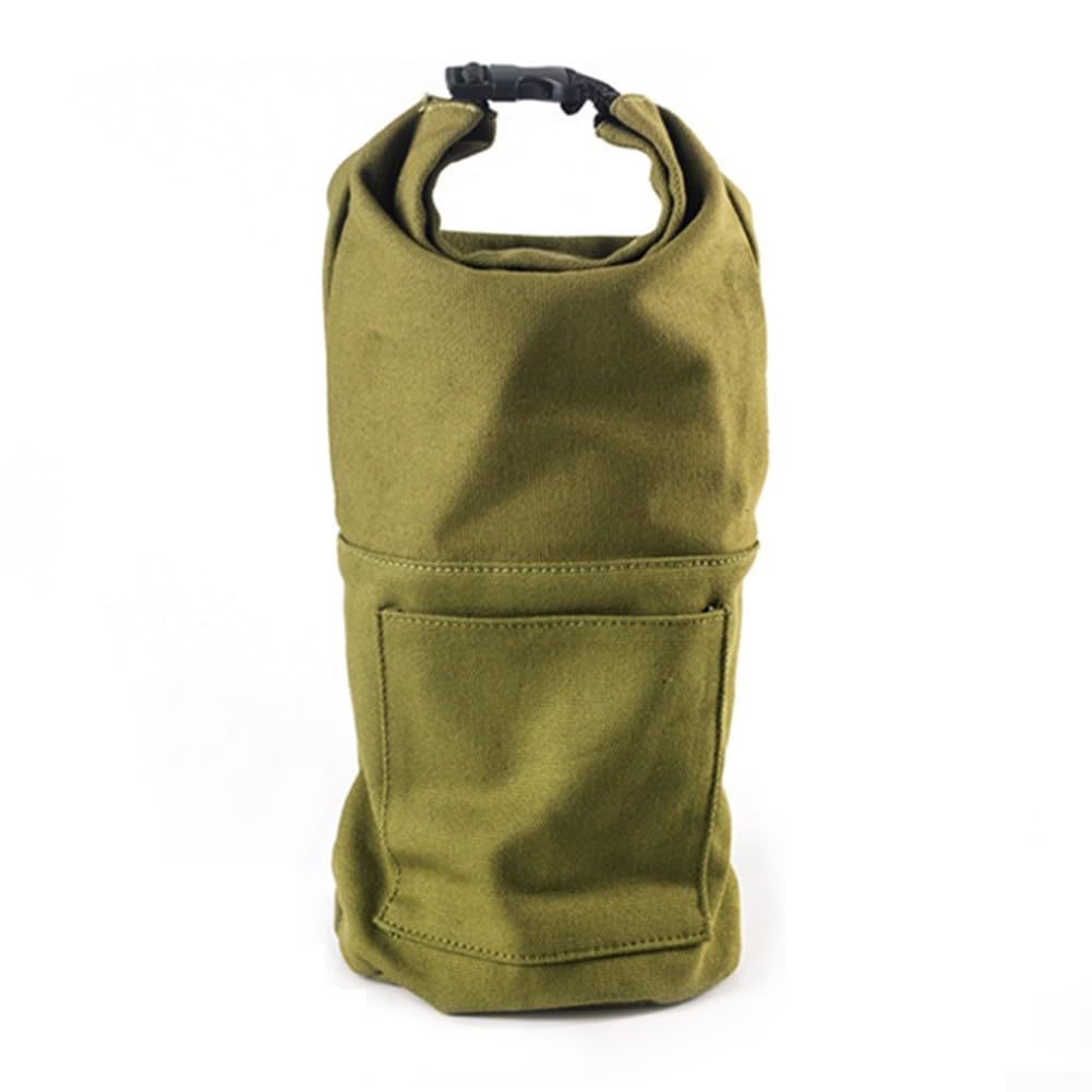 Retro Camping Lantern Canvas Storage Cover Bag For Kerosene Lamp Oil Lantern