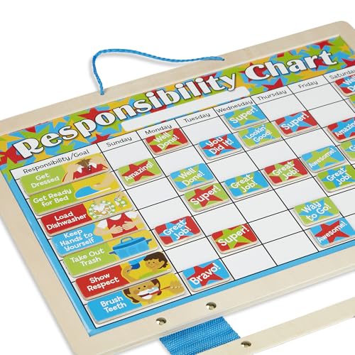 Tableau de responsabilités magnétique Melissa & Doug pour organiser la routine - 3