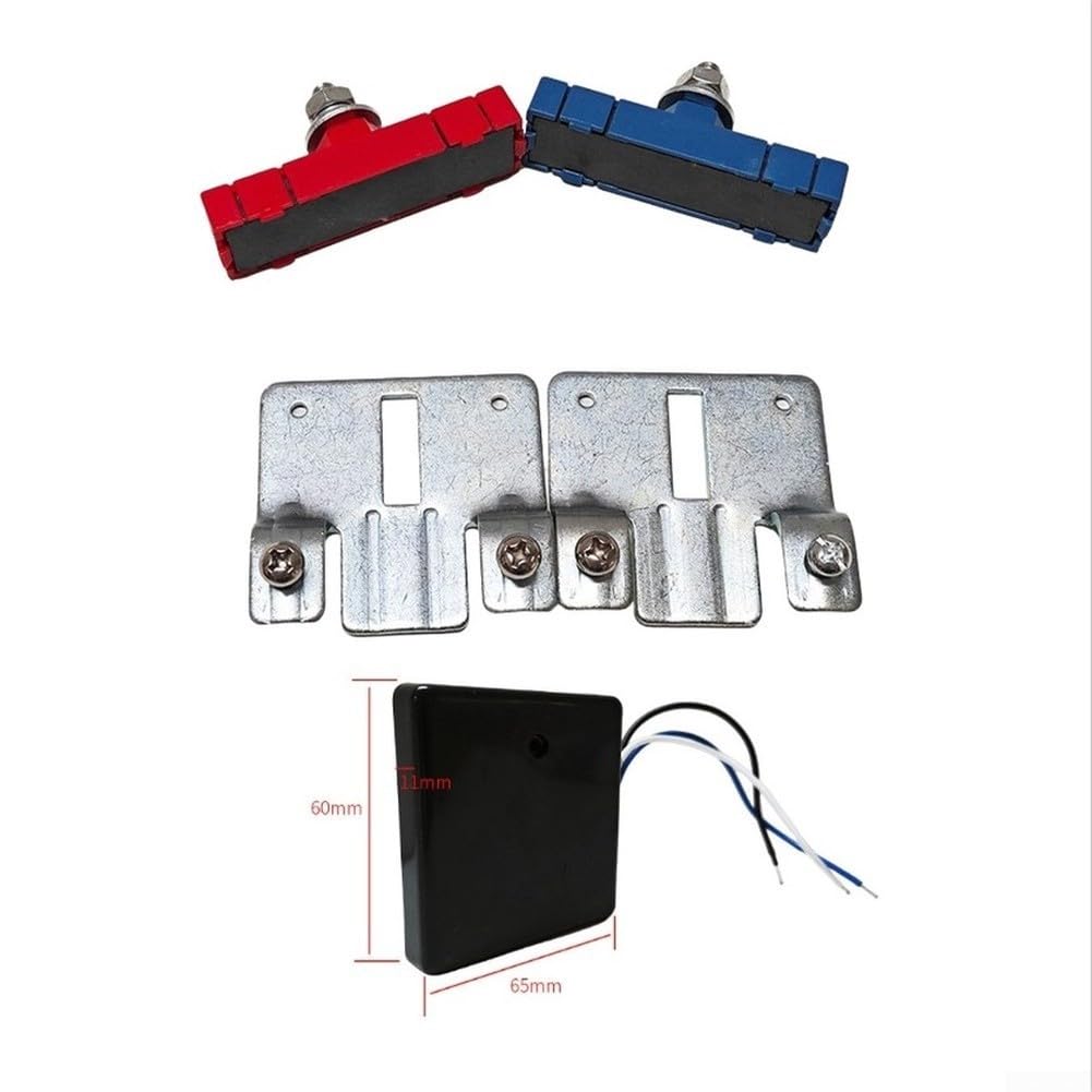 2 interrupteurs de limitation magnétiques pour portails coulissants en