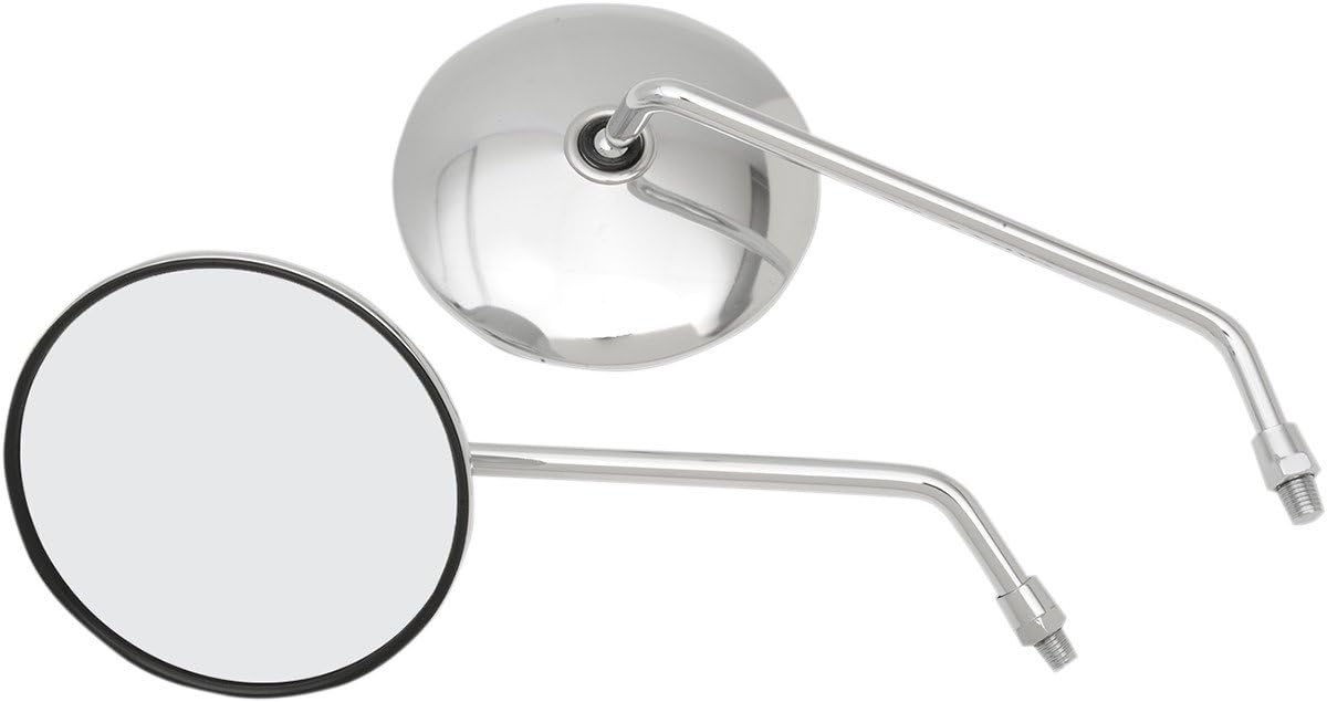 Emgo 2037410 Yamaha Classic Chrome Mirror - OE Replacement