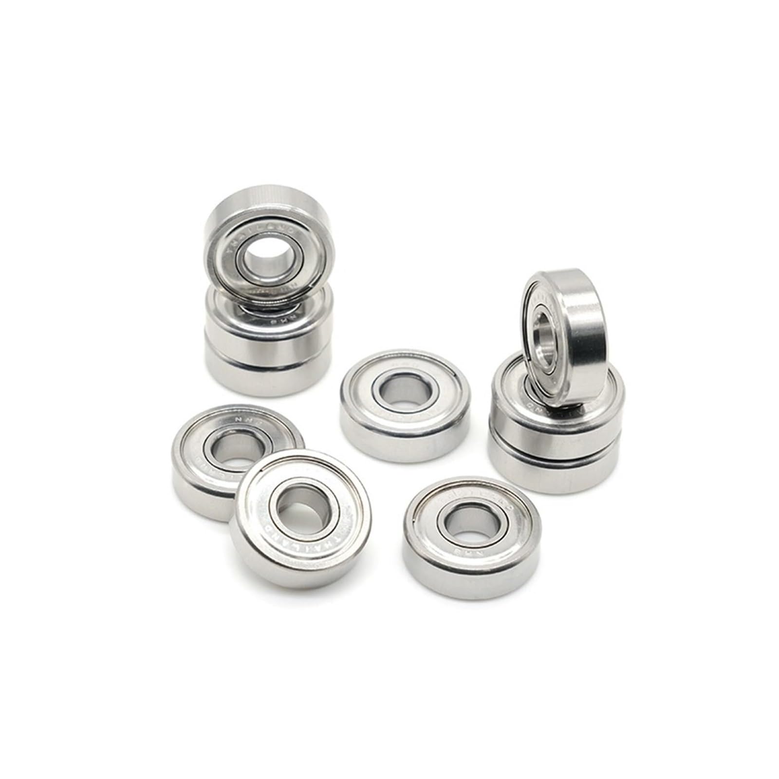 Cuscinetto, 607ZZ ABEC-7 (10 PZ) Cuscinetti a sfere in acciaio miniaturizzati 7x19x6MM EMQ Z4V3