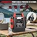 Jump Starter with Air Compressor,2500A Car Battery Jumper Starter 260 PSI Tire Inflator,6 in 1 Auto Lead-Acid Battery Booster Jump Starter for Up to 10.0L Gas or 8.0L Diesel with LED Light