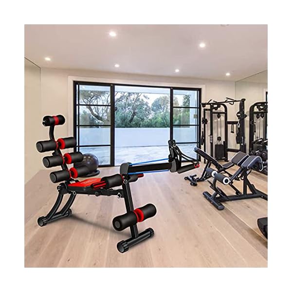WINBOX Abdominal Exercise Machine, Multi-functional 22 in 1 Home Gym Equipment for AB Workout and Core Strength Training, Adjustable Rowing Machine for Home Gym.