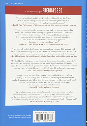 Predisposed: Liberals, Conservatives, And The Biology Of Political Differences #TOP1