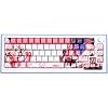 Honkai Elysia Keycaps, 108 + 27 Backlit keycap Set, 5-Side Dye-Sublimation PBT Keycaps, Cherry Profile Custom Keycaps for DIY Cherry MX Mechanical Gaming Keyboards