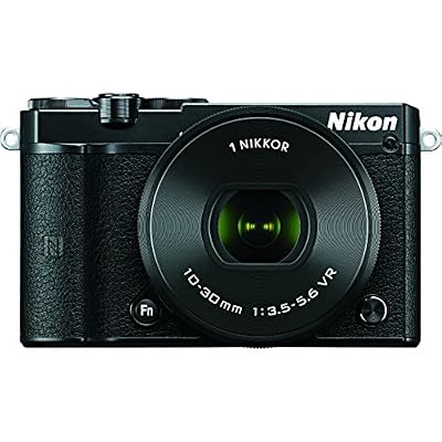Nikon 1 J5 Mirrorless Digital Camera w/ 10-30mm PD-ZOOM Lens (Black)