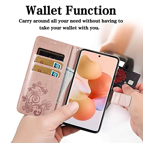 PEIYE Cover Pelle per Realme C21Y (Realme C21-Y)/